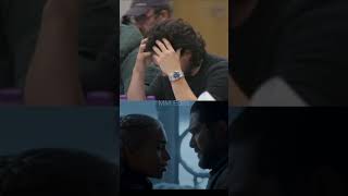 Jon Snow killing Daenerys Targaryen onscreen vs offscreen #got #jonsnowedit #emiliaclarke #dragons