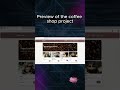 Coffee Shop Website | HTML, CSS & JavaScript Frontend Project #coding