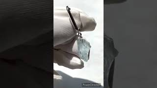 2408 TROZO Raw Stone Jewelry アクアマリン 鉱物原石 イヤーカフ