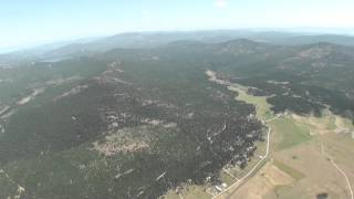 Lost Prairie boogie.Filming a level 1 aff jump.