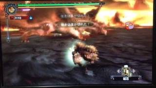 MH3 神への挑戦 ハンマーソロ♪