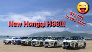 New Hongqi HS3.