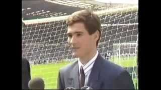 NIGEL CLOUGH -NOTTINGHAM FOREST FC-YOUNG EAGLE OF THE YEAR 1987 88 - FIRST INTERVIEW ON TV