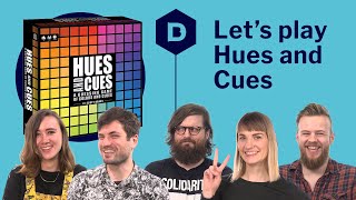 Let's play Hues and Cues - Board Game Playthrough with Ross from The OP (Sponsored Video)