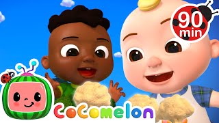 Tiny Trees And A Hungry Dinosaur! 🥦 | CoComelon - It's Cody Time | Nursery Rhymes for Babies