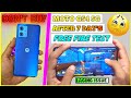 MOTO G54 5G FREE FIRE TEST AFTER 7 DAYS|moto g54 5g free fire gameplay + Battery Drain Test.UNBOXING