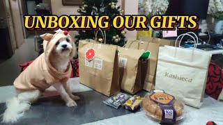 UNBOXING OUR GIFTS // CharrieTv