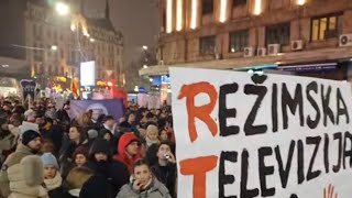 PROTEST STUDENATA I GRAĐANA- RTS