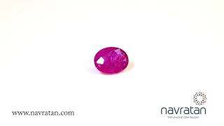 Certified Natural Ruby - 4.34 carat | Navratan.com