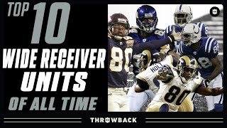 Top 10 WR Units of All-Time: Moss & Carter, Rice & T.O. & More!