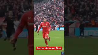 Sardar Azmoun Goal for Bayern Leverkusen!! #football #Azmoun#Bayernleverkusen#sardar azmoun