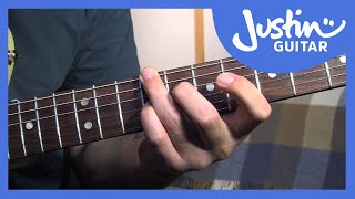 Mini Blues Chord Grips - How to Play Blues - Rhythm Guitar Lessons [BL-208]