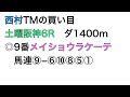 【競馬ブック】西村敬ＴＭの推奨馬（土曜阪神6r 2017年3月25日）