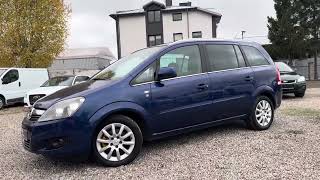 Opel Zafira 7 osobowy 1.8 benzyna+Gaz 2010