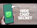 How To Hide A WhatsApp Chat Without Deleting It 2025 (iPhone & Android)