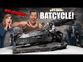 BATMAN WHITE KNIGHT: BATCYCLE!!! My Wife Builds a HUGE XM Studios Statue!