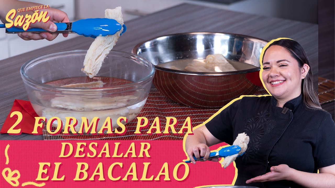 2 Formas De Desalar El Bacalao Rápido | Cocina Delirante - YouTube