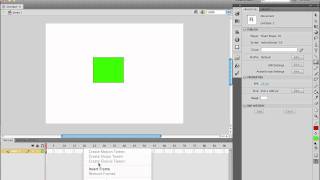 Adobe Flash CS5 Shape Tween Tutorial