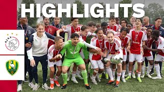 GOALS GALORE & THE CUP! 🏆 | Highlights Ajax O17 - ADO Den Haag O17 | Beker