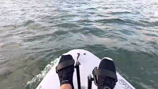 Hobie iTrek Ultralight in Wave Action