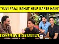 ABHISHEK SHARMA SAYS YUVI PAAJI NE BANAYA SHER | BATAYA LAMBE LAMBE SIXES MAARNE KI KAHAANI