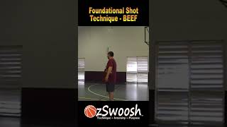 Foundational Basketball Shot Technique BEEF | OzSwoosh #basketballtalk #basketballtips  #ballislife