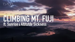 Climbing Mt. Fuji (Subashiri Route) | Beautiful Sunrise, 7th hut, and Altitude Sickness