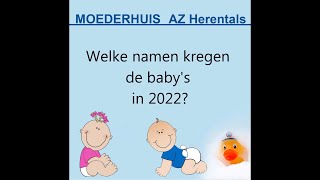 AZ Herentals Alle gekozen namen van 2022