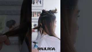 Ondas con Pinza Cilíndrica #shortvideo - RAUL ROA ESTILISTA