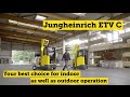 Our Reach Truck ETV C – Two Vehicles in One for Indoor and Outdoor Operations