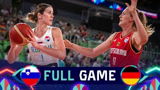 Slovenia v Germany | Full Basketball Game | FIBA Women's EuroBasket 2023