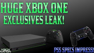 MAJOR Xbox One Game Leaks Just Happened! New PS5 Specs Beat Xbox One X!?