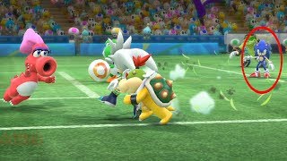 #Football( Extra Hard) Team Sonic vs Team Wario -Mario and Sonic at The Rio 2016 Olympic Games