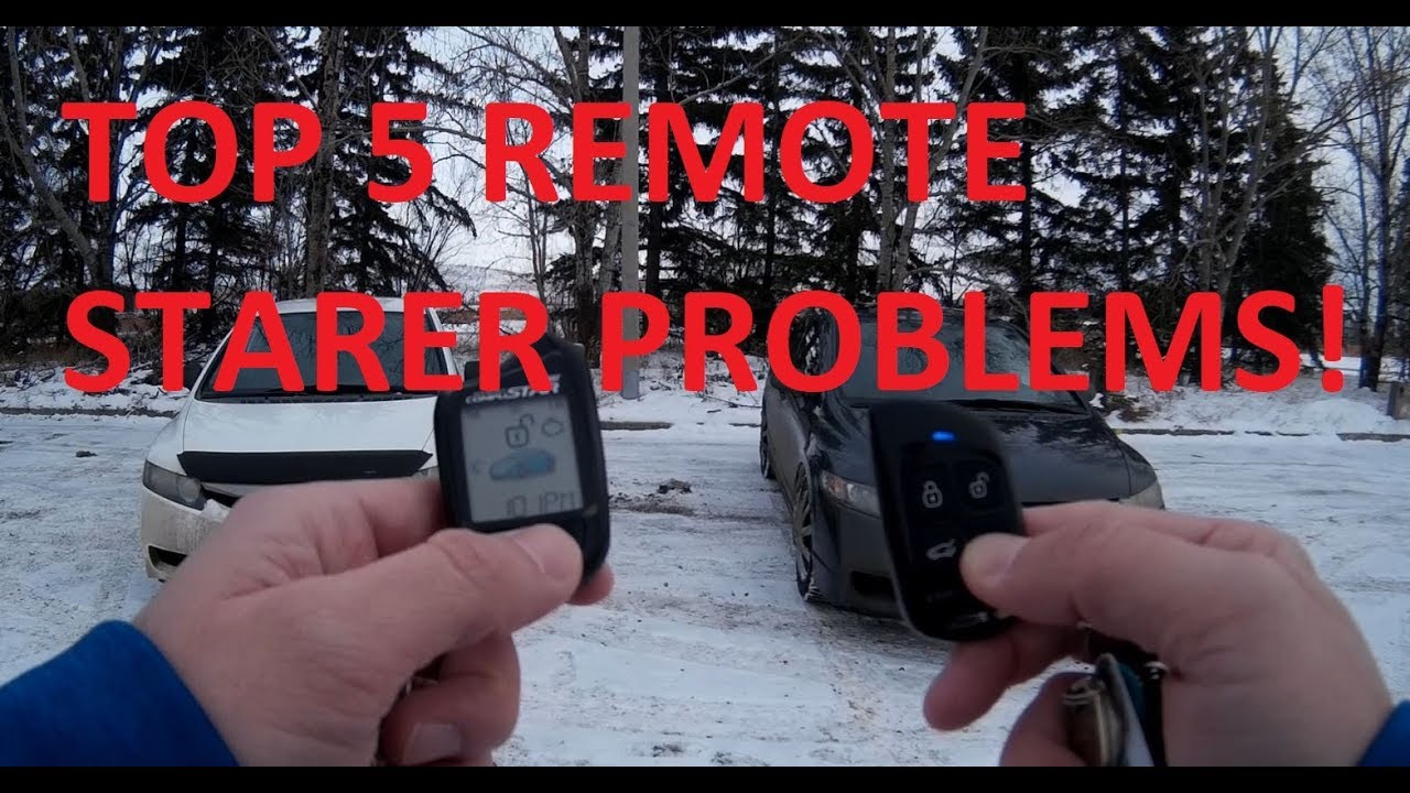 Top 5 Remote Starter Problems - YouTube