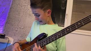 (10yrs) AronTheBassist -  #AllINeedChallenge by Jacob Colier