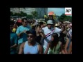 carnavalsoptocht op het strand van copacabana