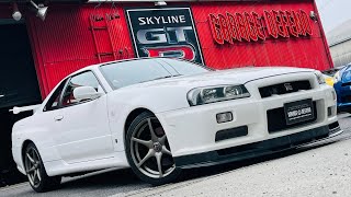 ディフェンドグラフィック！後期型 Skyline GT-R Vspec II