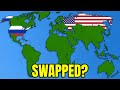 What If The USA and Russia Switched Places?