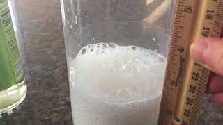 Science Experiment White Wine Vinegar