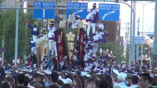 カンカン場のやりまわし　岸和田だんじり祭　THEPAGE大阪　筋海町