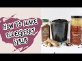 How To Make Elderberry Syrup - EASIEST RECIPE!