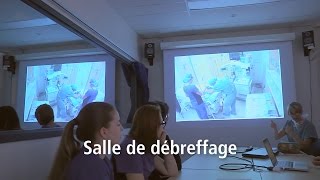 Laboratoire de simulation - Salle de débreffage - Centre S