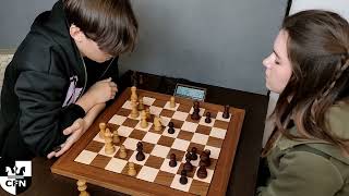 Celentano (1986) vs WFM Fatality (1932). Chess Fight Night. CFN. Blitz