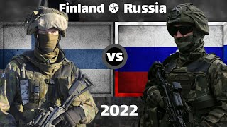 Russia vs Finland military power comparison 2022