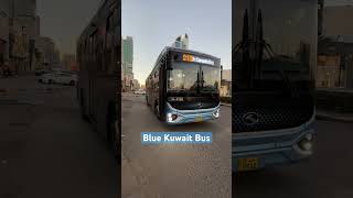 Kuwait blue Bus is called K-Bus #shorts