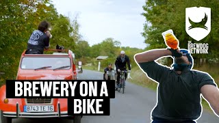 Brewing beer on a bike in Cognac | The BrewDog Show