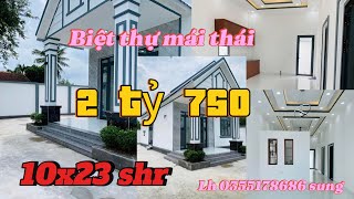 Biệt thự - mỹ lộc long an - 2 tỷ 750