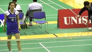 Badminton 今別府香里 × 髙橋沙也加 2/2 NRCバドミントン2012-514