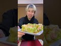 ピリ辛だれが癖になるレタス巻き！簡単美味しい！ 飯テロ 自炊 cooking cook 自炊男子 声優 レタス ハム ごはん 簡単レシピ レシピ 美味しい 野菜