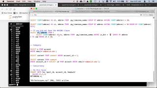 PostgreSQL Demonstration: Sub Query